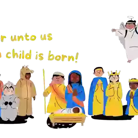 Pop-Up Nativity